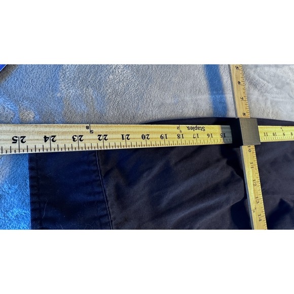 Faded Glory Dark Blue Heavyweight Long Sleeve Shirt 2XL 50/52 - Picture 6 of 10